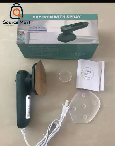 Mini Ironing Machine (পোর্টেবল ড্রাই আয়রন উইথ স্প্রে – হ্যান্ডহেল্ড গার্মেন্ট স্টিমার)