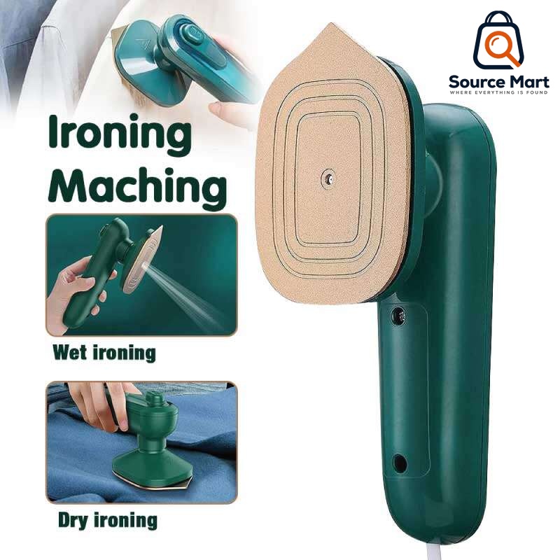 Mini Ironing Machine (পোর্টেবল ড্রাই আয়রন উইথ স্প্রে – হ্যান্ডহেল্ড গার্মেন্ট স্টিমার)