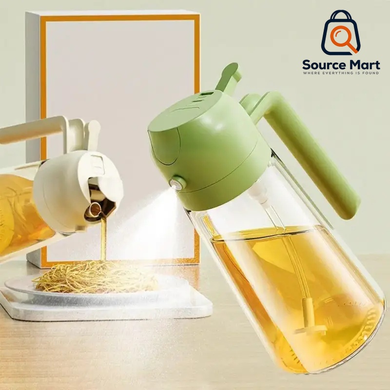 Oil Dispenser & Spray Bottle(স্প্রে বোতল – রান্নার তেল স্প্রেয়ার)