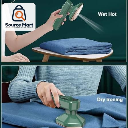 Mini Ironing Machine (পোর্টেবল ড্রাই আয়রন উইথ স্প্রে – হ্যান্ডহেল্ড গার্মেন্ট স্টিমার)